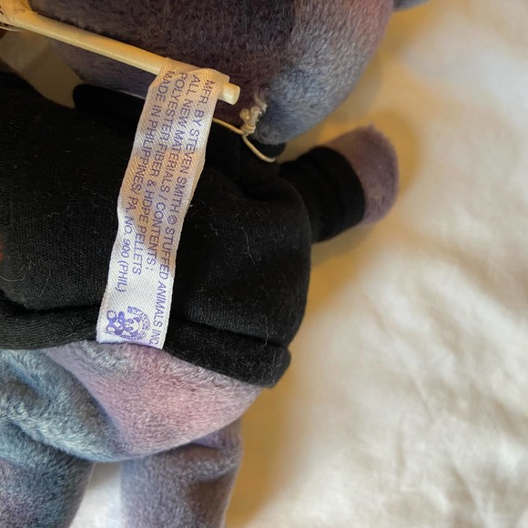 Grateful Dead Jerry Bear Bean Liquid Blue Collectibles Vintage Rtd New Old Stock - Picture 8 of 8